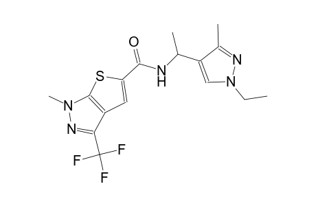 1H-thieno[2,3-c]pyrazole-5-carboxamide, N-[1-(1-ethyl-3-methyl-1H-pyrazol-4-yl)ethyl]-1-methyl-3-(trifluoromethyl)-