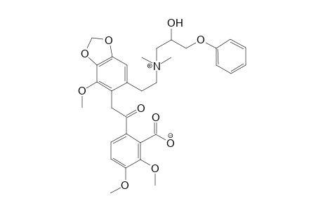 (Dimethylamino)benzylidene derivative of narceine