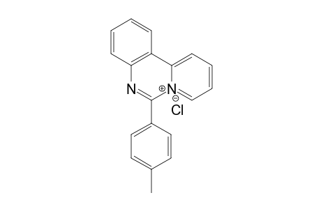 1-(4-Methylphenyl)pyrido[1,2-c]quinazolinium chloride