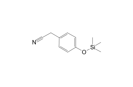 4-Hydroxybenzyl cyanide, 1TMS
