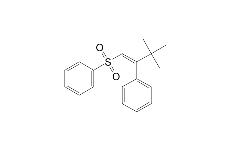 3,3-Dimethyl-2-phenyl-1-butenyl phenyl sulfone