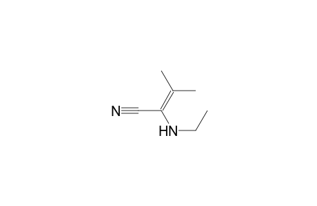 2-(ethylamino)-3-methyl-2-butenenitrile