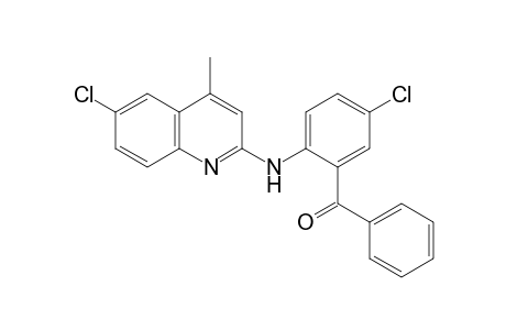 2[(2'-Benzoyl-4'-chlorophenyl)amino]-6-chloro-4-methylquinoline