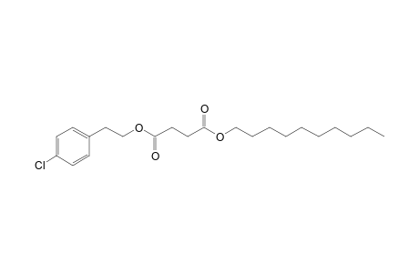 Succinic acid, 4-chlorophenethyl decyl ester