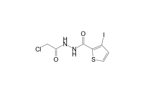 1-(chloroacetyl)-2-(3-iodo-2-thenoyl)hydrazine