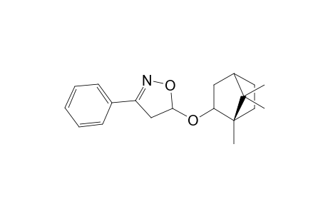 (5RS)-5-[(1S)-endo-Bornyloxy]-3-phenyl-4,5-dihydroisoxazole