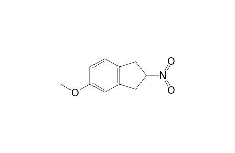 1H-Indene, 2,3-dihydro-5-methoxy-2-nitro-