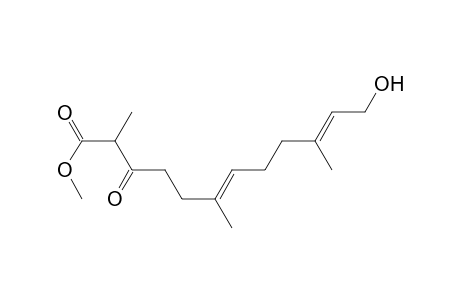 Methyl 12-hydroxy-2,6,10-trimethyl-3-oxododeca-6,10-dienoate