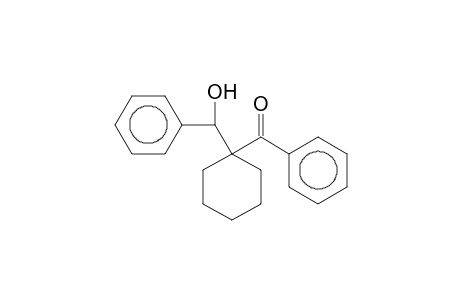 Cyclohexanemethanol, 1-benzoyl-.alpha.-phenyl-