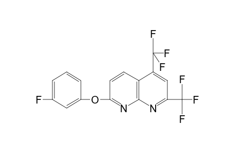 2,4-BIS(TRIFLUOROMETHYL)-7-(m-FLUOROPHENOXY)-1,8-NAPHTHYRIDINE