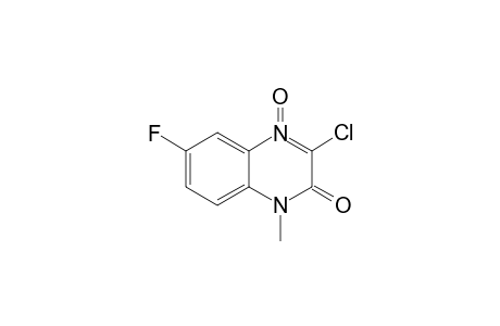 3-Chloro-6-fluoro-1-methylquinoxalin-2(1H)-one 4-Oxide