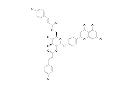 APIGENIN-4'-(2'',6''-DI-COUMAROYL)-GLUCOSIDE