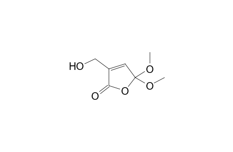 3-(hydroxymethyl)-5,5-dimethoxy-2-furanone