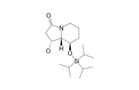 (1R,8R,8AS)-1-HYDROXY-8-(TRIISOPROPYLSILYLOXY)-TETRAHYDROINDOLIZIN-3(1H,2H,5H)-ONE