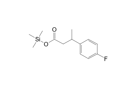 3-(4-Fluorophenyl)butanoic acid, trimethylsilyl ester