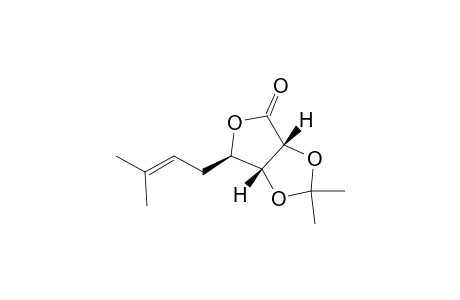 Furo[3,4-d]-1,3-dioxol-4(3aH)-one, dihydro-2,2-dimethyl-6-(3-methyl-2-butenyl)-, [3aR-(3a.alpha.,6.alpha.,6a.alpha.)]-