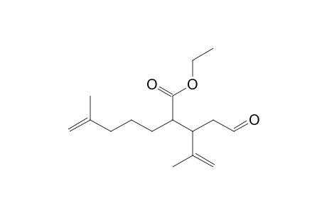 Ethyl 3-isopropenyl-2-(4'-methyl-4'-penten-1'-yl)-5-oxopentanoate