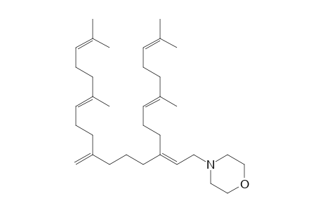 4-((2Z,10E)-3-((E)-4,8-dimethylnona-3,7-dien-1-yl)-11,15-dimethyl-7-methylenehexadeca-2,10,14-trien-1-yl)morpholin