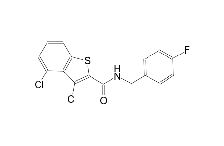 3,4-dichloro-N-(4-fluorobenzyl)-1-benzothiophene-2-carboxamide
