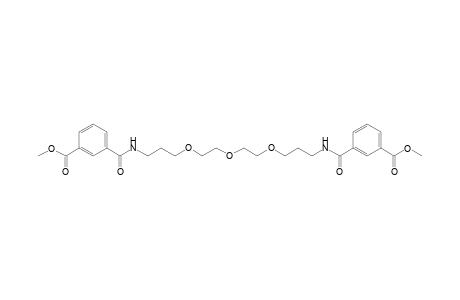 3,3'-[Bis(4,7,10-trioxatridecane)iminocarbonyl]bis(benzoic acid methyl ester