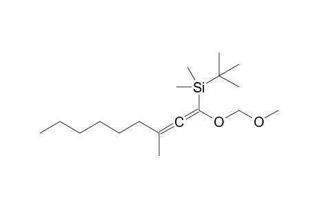 tert-Butyl(1-methoxymethoxy-3-methylnona-1,2-dienyl)dimethylsilane