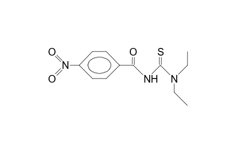 N,N-Diethyl-N'-(4-nitro-benzoyl)-thiourea