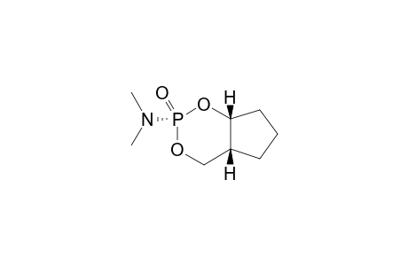 3.alpha.-(Dimethylamino)-3.beta.-oxo-cis-2,4-dioxa-3-phosphabicyclo-[4.3.0]-nonane
