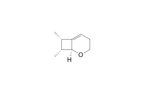 5,6-Dimethyl-(5.alpha.,6.alpha.,6a.alpha.)-3,5,6,6a-tetrahydro-2H-cyclobuta[b]pyran
