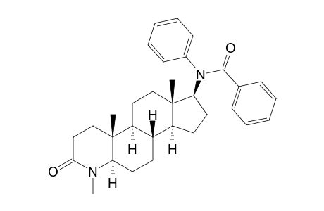 N-[(1S,3aS,3bR,5aR,9aR,9bS,11aS)-6,9a,11a-trimethyl-7-oxidanylidene-2,3,3a,3b,4,5,5a,8,9,9b,10,11-dodecahydro-1H-indeno[5,4-f]quinolin-1-yl]-N-phenyl-benzamide