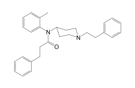 N-2-Methylphenyl-N-[1-(2-phenylethyl)piperidin-4-yl]-3-phenylpropanamide