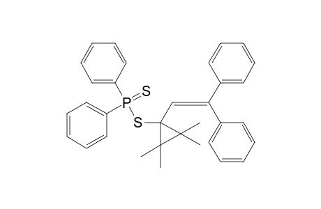 1-(2,2-Diphenylvinyl)-2,2,3,3-tetramethylcyclopropyldiphenylphosphinodithioate