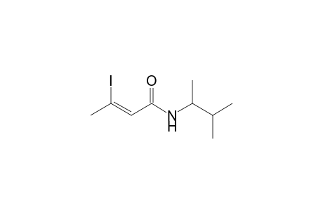 (Z)-3-Iodo-N-(1,2-dimethylpropyl)but-2-enamide