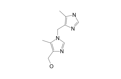 1-[(4-Methyl-5-imidazolyl)-methyl]-5-methyl-4-(hydroxymethyl)-imidazol