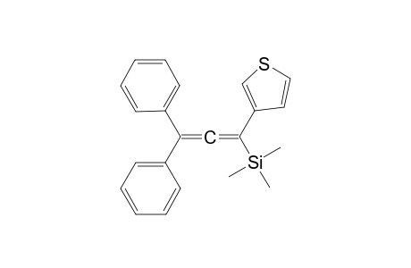 (3,3-diphenyl-1-(thiophen-3-yl)propa-1,2-dien-1-yl)trimethylsilane