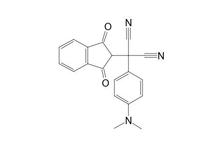 2-[4-(Dimethylamino)phenyl]-2-(1,3-dioxo-2,3-dihydro-1H-inden-2-yl)malononitrile