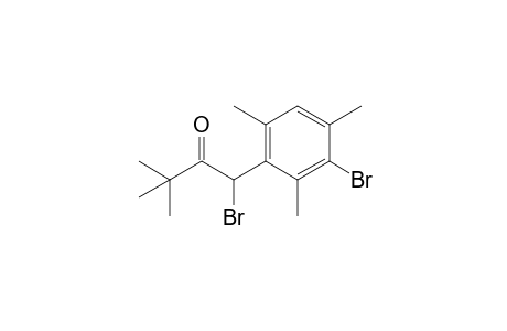 Bromo(3-bromo-2,4,6-trimethylphenyl)methyl tert-butyl ketone