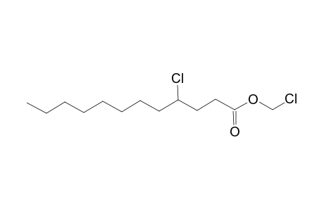 Dodecanoic acid, 4-chloro-, chloromethyl ester