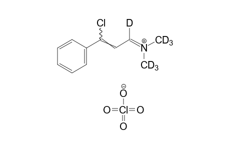 (gamma-CHLOROCINNAMYLIDENE-alpha-d)(DIMETHYL-d6)AMMONIUM PERCHLORATE