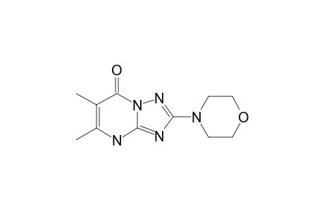 6,7-DIMETHYL-2-MORPHOLINO-1,2,4-TRIAZOLO-[1,5-A]-PYRIMIDIN-5(8H)-ONE