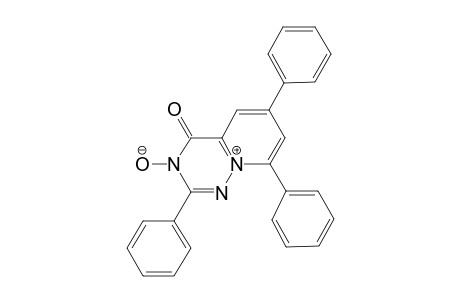 4-Oxo-2,6,8-triphenyl-3,4-dihydropyrido[2,1-f][1,2,4]triazin-9-ium-3-olate