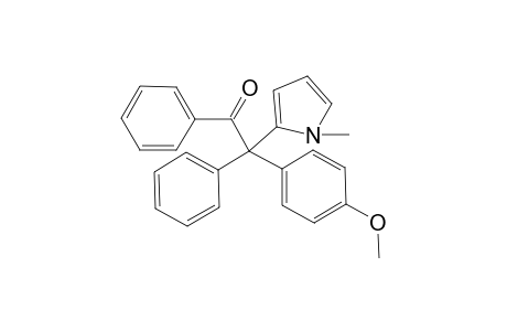 2-(4-Methoxyphenyl)-2-(1-methyl-1H-pyrrol-2-yl)-1,2-diphenylethanone