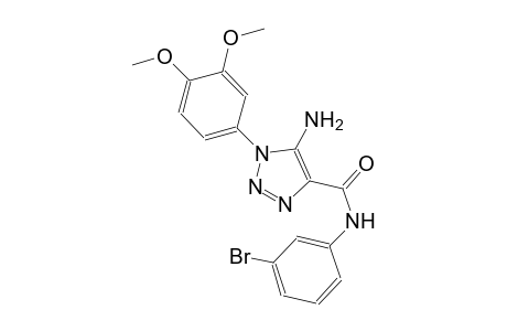 1H-1,2,3-triazole-4-carboxamide, 5-amino-N-(3-bromophenyl)-1-(3,4-dimethoxyphenyl)-