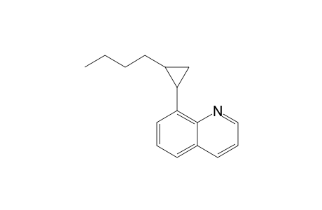 2-Butyl-1-(8-quinolinyl)cyclopropane
