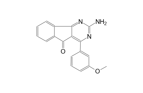 5H-indeno[1,2-d]pyrimidin-5-one, 2-amino-4-(3-methoxyphenyl)-