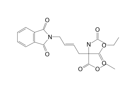 Ethyl 6-phthalimido-2-carboethoxy-2-acetamino-4-hexenoate