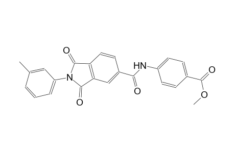benzoic acid, 4-[[[2,3-dihydro-2-(3-methylphenyl)-1,3-dioxo-1H-isoindol-5-yl]carbonyl]amino]-, methyl ester