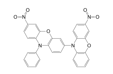 3,3'-Dinitro-10-phenyl-7,10'-biphenoxazine