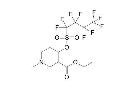 Ethyl 4-(perfluoro-1-butanesulfonyloxy)-1-methyl-1,2,5,6-tetrahydropyridine-3-carboxylate