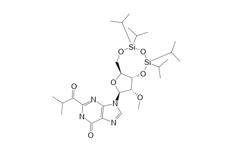 2-N-ISOBUTYRYL-2'-O-METHYL-3',5'-O-(TETRAISOPROPYLDISILOXANE-1,3-DIYL)-GUANOSINE