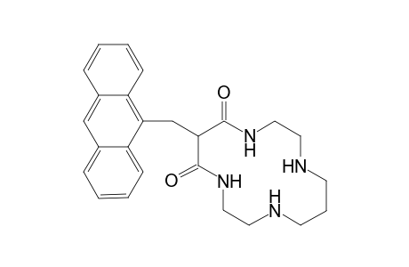 6-(Anthracen-9-ylmethyl)-1,.4,8,11-tetraazacyclotetradecane-5,17-dione